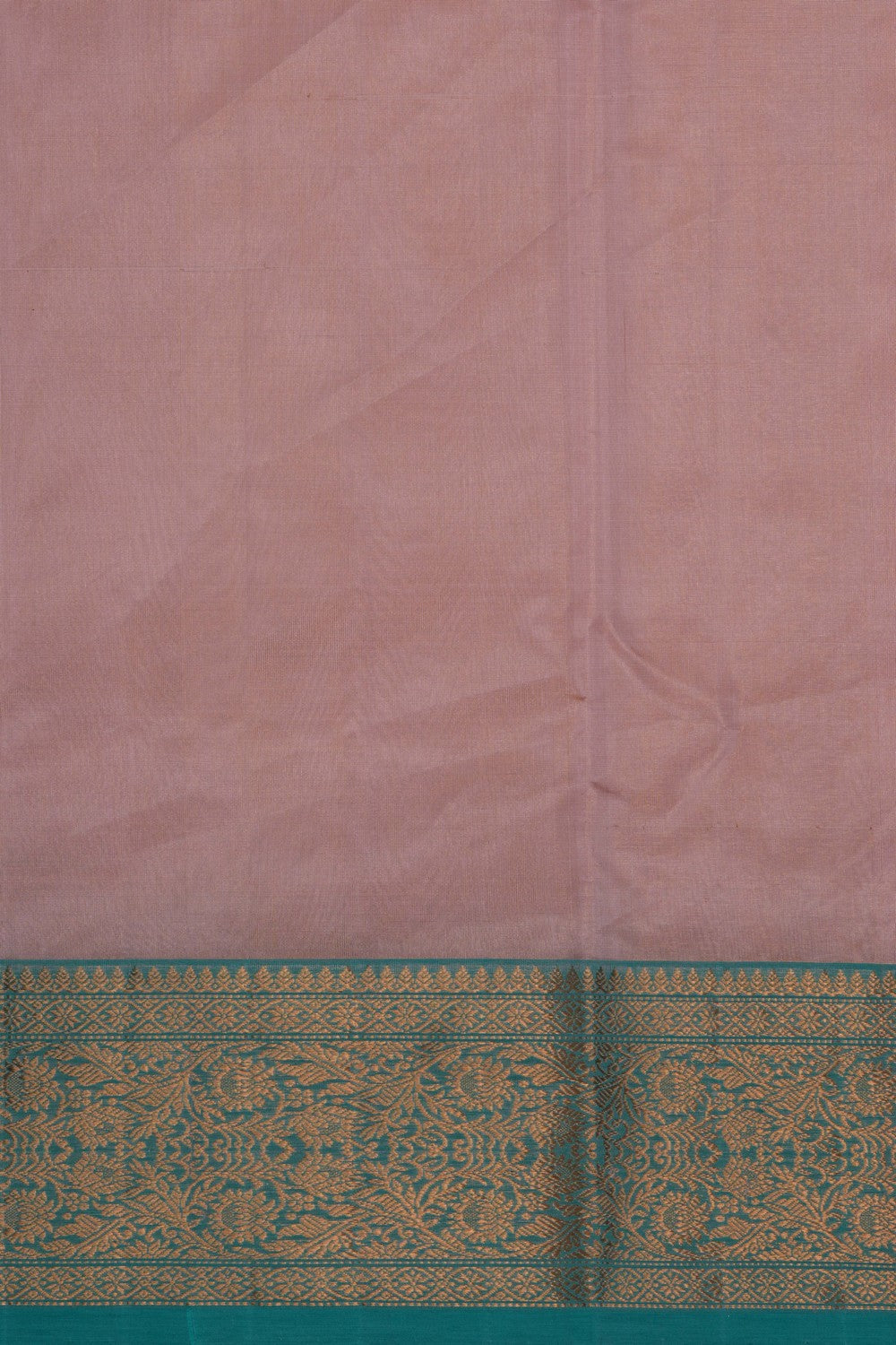 Image of Chanderi Tissue Silk Pink Saree